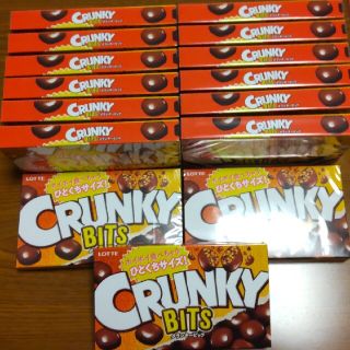 クランキービッツ 63ｇ CRUNKY BITS  15個セット(菓子/デザート)