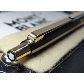 モンブラン(MONTBLANC)の★非常に価値の高い総チタニウム張り★チタン＆金装飾★モンブラン★Ｓ－ラインモデル(ペン/マーカー)