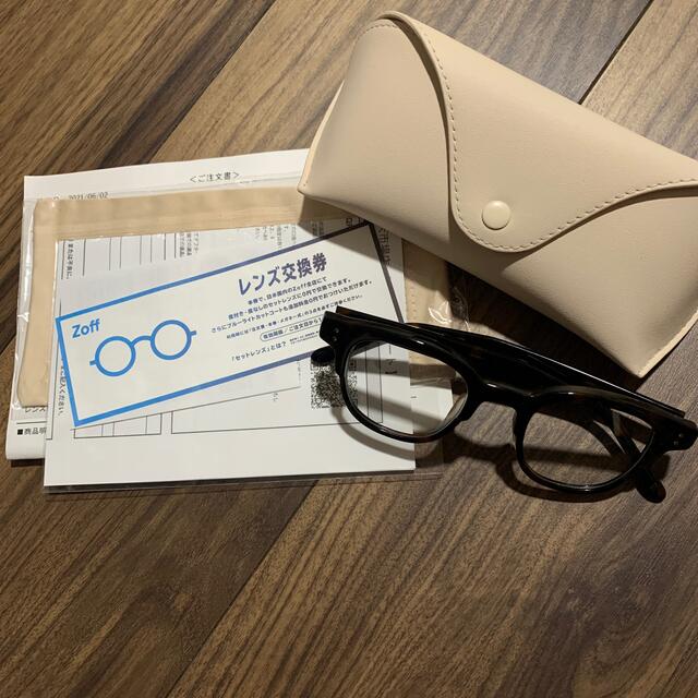 Zoff(ゾフ)のZoff Todayful Yoshida Reika ウェリントン　べっこう　 レディースのファッション小物(サングラス/メガネ)の商品写真