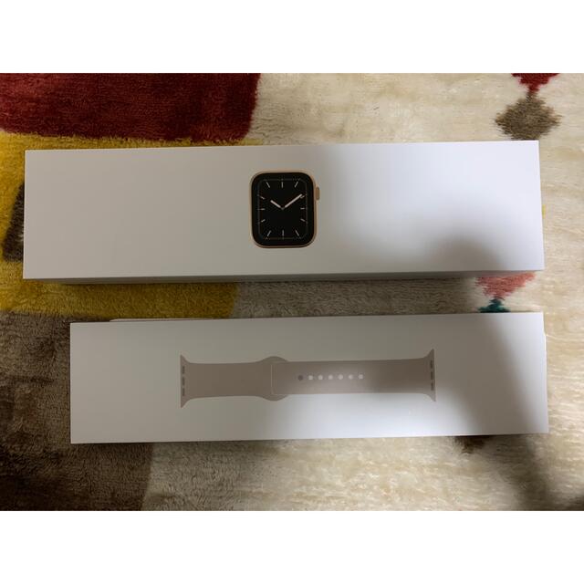 Apple Watch5 44mm gold stainless steel