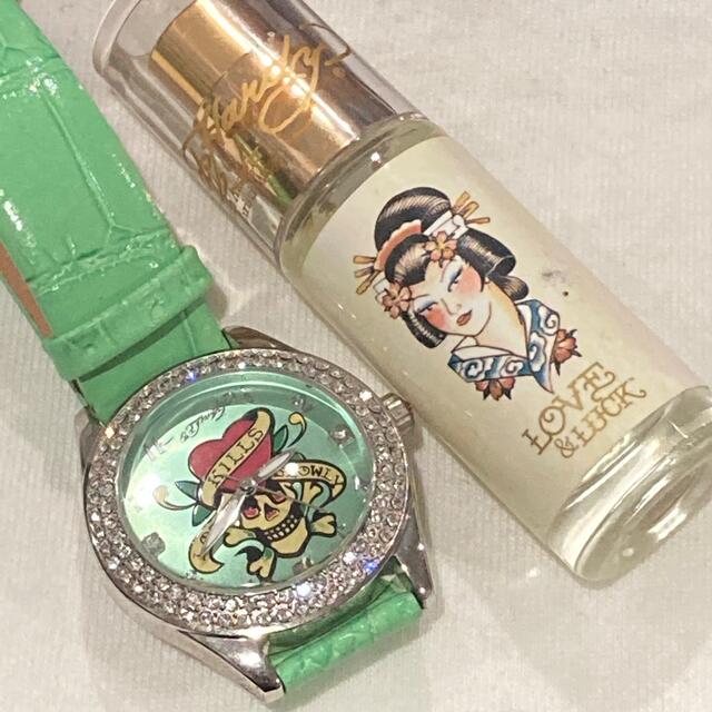 エドハーディー 時計 ポーチ 香水