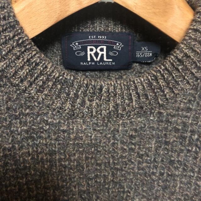 RRL(ダブルアールエル)のRRL ラルフローレン　ニット　ユニセックス メンズのトップス(ニット/セーター)の商品写真