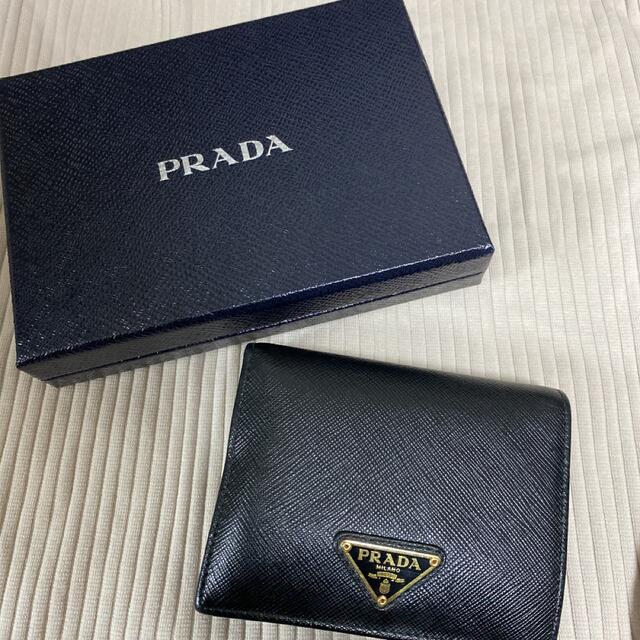 PRADA サフィアーノ 二つ折り財布 - www.glycoala.com