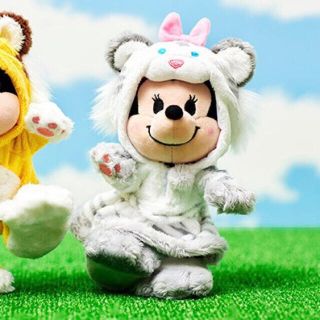 ディズニー(Disney)の◇◆ぬいもーず◆◇ コスチューム 寅 トラ リボン 白 ディズニー(ぬいぐるみ)