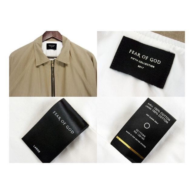 FEAR OF GOD(フィアオブゴッド)のフィアオブゴッドFEAR OF GOD■FIFTHCOLLECTIONジャケット メンズのジャケット/アウター(ブルゾン)の商品写真