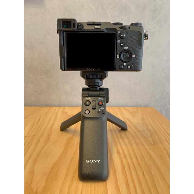 SONY(ソニー)の【美品】SONY α7c ☆Vlogセット スマホ/家電/カメラのカメラ(ミラーレス一眼)の商品写真