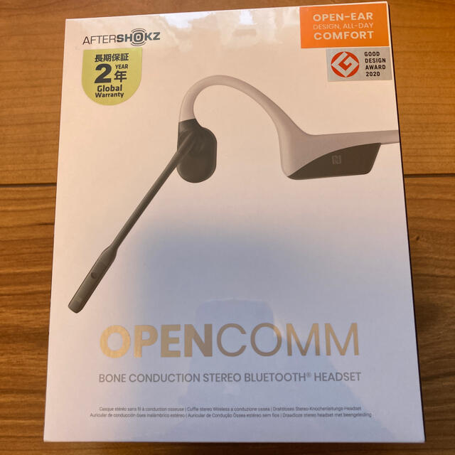 AFTERSHOKZ 骨伝導イヤホンOpenComm ASC100オーディオ機器