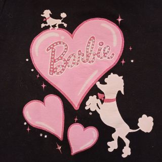 バービー(Barbie)のBarbie　ロンT　150cm程度　プードル　黒(Tシャツ/カットソー)