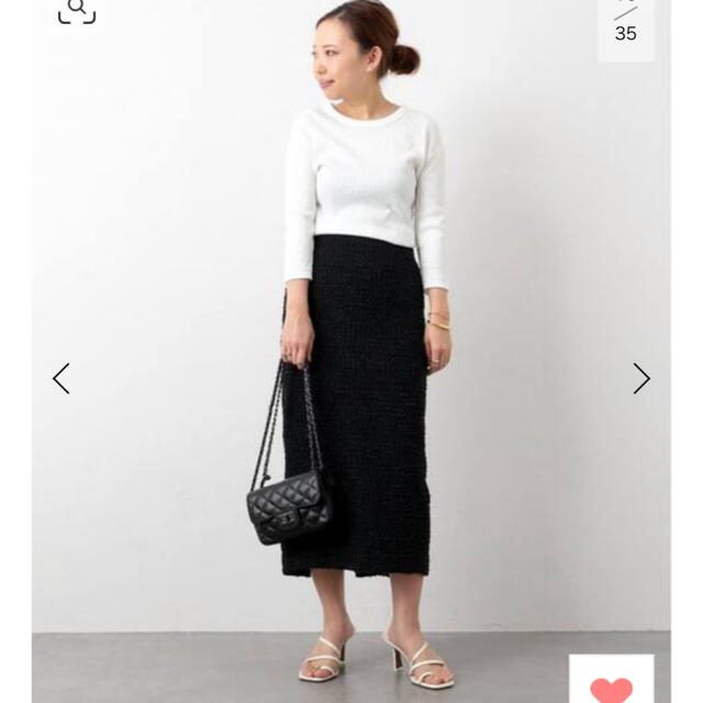 Deuxieme Classe *COCO tweed No2 サイズ36 - ロングスカート