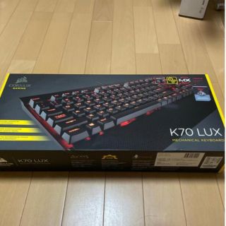 プレイステーション4(PlayStation4)のCorsair K70 LUX CherryMX Red ゲーミングキーボード(PC周辺機器)