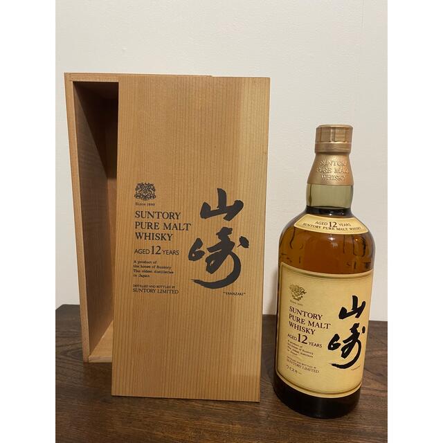 サントリー 山崎12年 ピュアモルト 750ml 未開栓 木箱付 ウイスキー - 酒 サントリー 山崎12年 ピュアモルト 750ml 未開栓 木箱付 ウイスキー - 酒