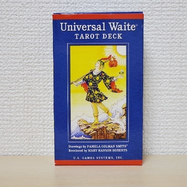 おまけ付き　ライダー版　タロットカード　ユニバーサルウェイト　鮮やかなカラー エンタメ/ホビーの本(趣味/スポーツ/実用)の商品写真