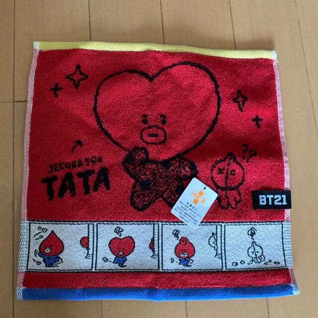 BT21 TATA タオルハンカチ 通販