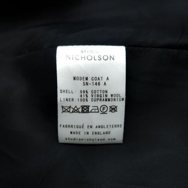 STUDIO NICHOLSON 17aw MODEM COAT 6