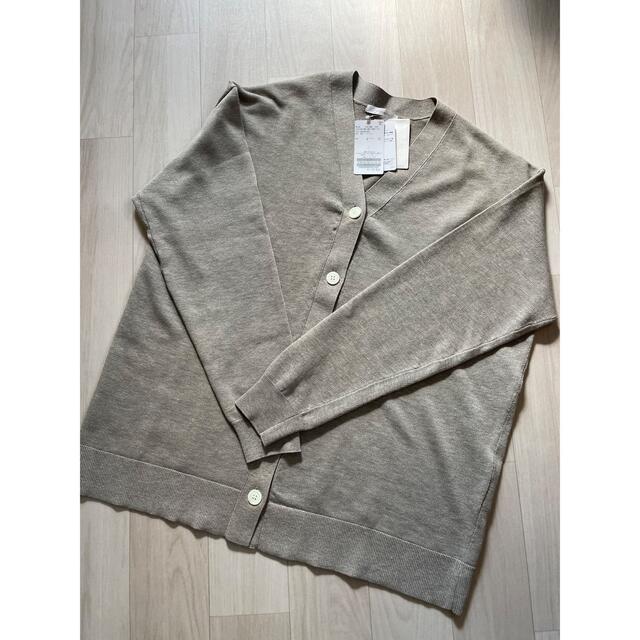 にオンオフ Plage - Plage 新品☆ sweat ニットカーディガン 38 サイズ