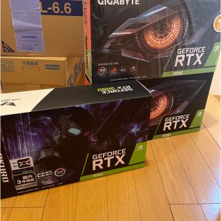 【ゆうきさん専用】GeForce RTX 3090 4個セット その2(PCパーツ)