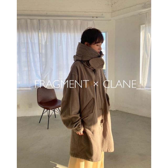 【美品】FRAGMENT × CLANE M-65 藤原ヒロシ ベージュ L