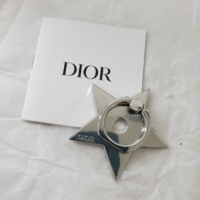 Dior(ディオール)の新品未使用 dior スマホリング スマホ/家電/カメラのスマホアクセサリー(その他)の商品写真