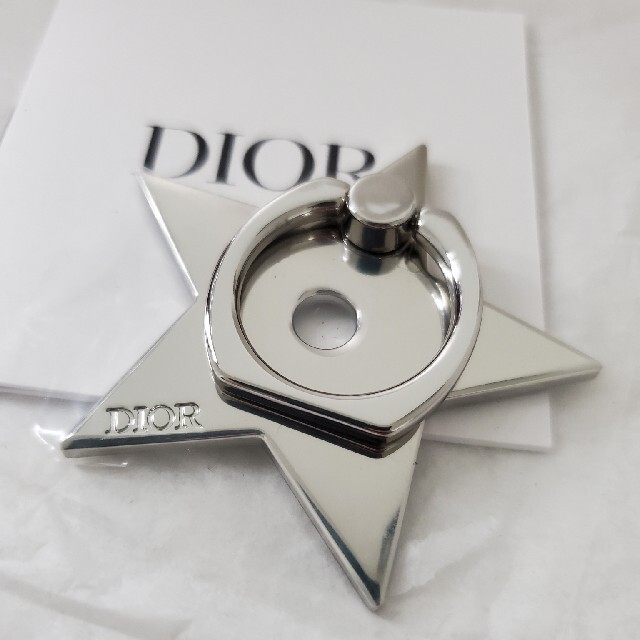 Dior(ディオール)の新品未使用 dior スマホリング スマホ/家電/カメラのスマホアクセサリー(その他)の商品写真