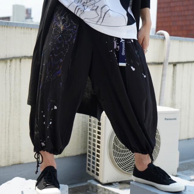 ground Y 超美品 アンシンメトリーパンツ バルーンパンツ サルエル