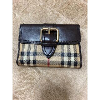 バーバリー(BURBERRY)のバーバリー二つ折り財布(折り財布)