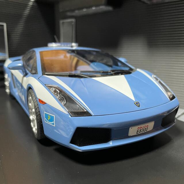 未展示品 オートアート1/18 ランボルギーニ ガヤルド ポリスカー | www