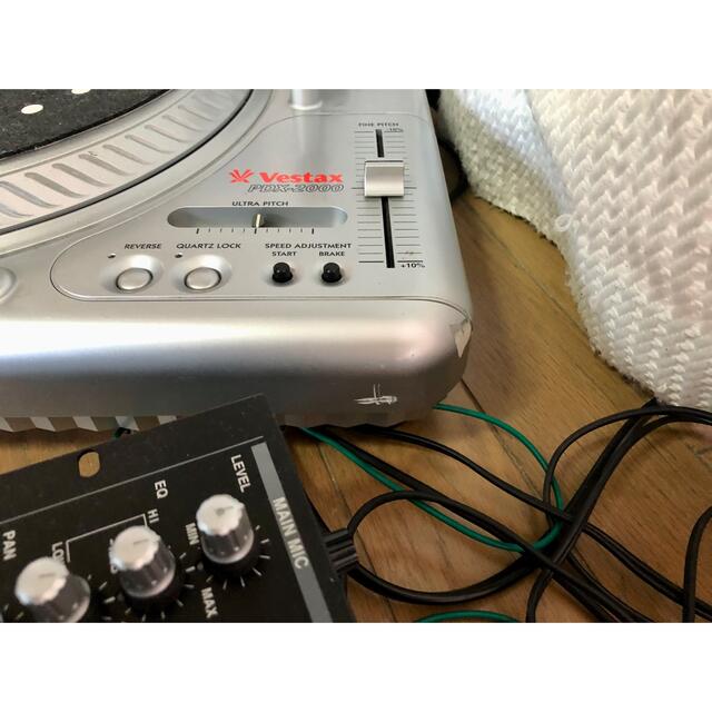 DJ vestax PDX-2000 PMC-05PROIII ターンテーブル DJ vestax PDX-2000 PMC-05PROIII ターンテーブル
