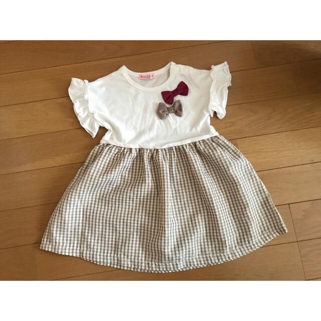 ワンピース キッズ/ベビー/マタニティのキッズ服女の子用(90cm~)(ワンピース)の商品写真