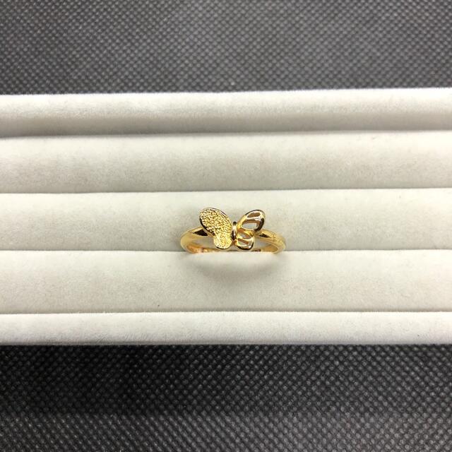 即決 蝶々 リング 指輪 レディースのアクセサリー(リング(指輪))の商品写真