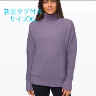 ルルレモン(lululemon)のルルレモン タートルネックコットンセーター XL(ヨガ)