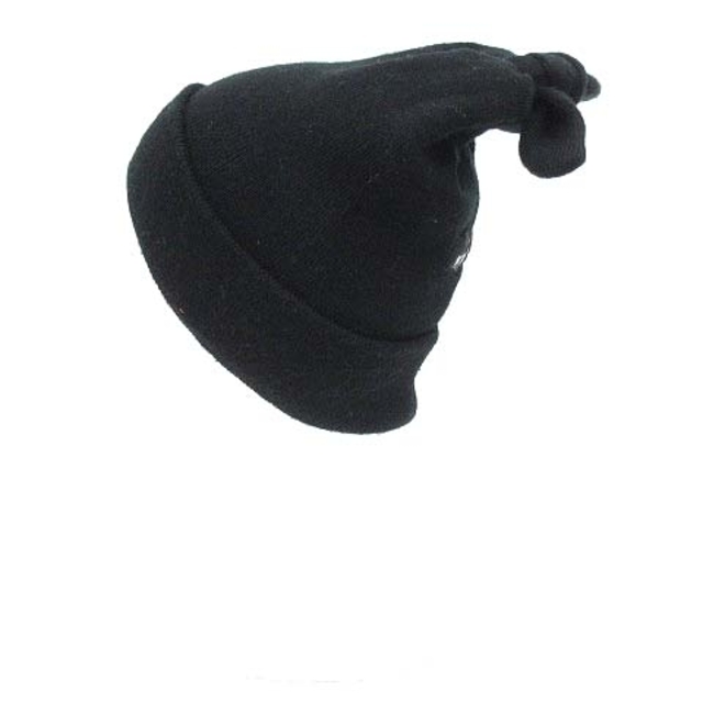 KANGOL(カンゴール)のカンゴール 帽子 ニット帽 ニットキャップ ワッチ リボン 黒 ブラック レディースの帽子(その他)の商品写真