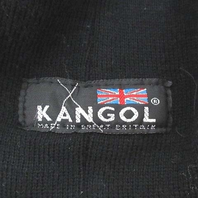 KANGOL(カンゴール)のカンゴール 帽子 ニット帽 ニットキャップ ワッチ リボン 黒 ブラック レディースの帽子(その他)の商品写真