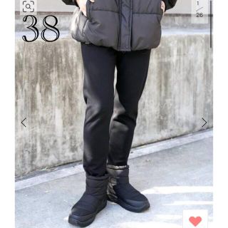 ドゥーズィエムクラス(DEUXIEME CLASSE)のDeuxieme Classe warm zip レギンス パンツ 38(レギンス/スパッツ)