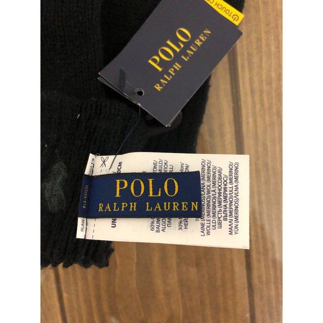 POLO RALPH LAUREN(ポロラルフローレン)の【新品未使用】POLO ラルフローレン　手袋　メンズ メンズのファッション小物(手袋)の商品写真