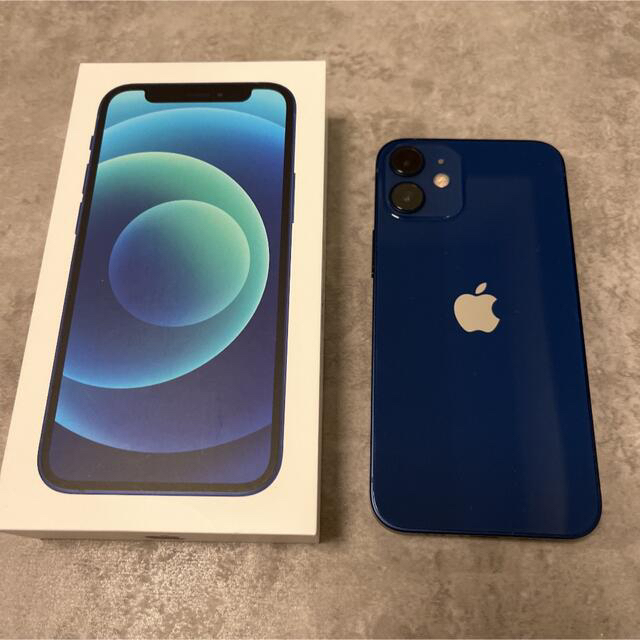 ゆったり柔らか Apple iPhone12 mini 128GB SIMフリー ブルー