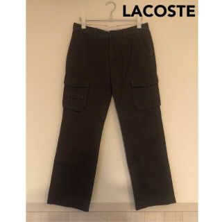 ラコステ(LACOSTE)の【最終お値下げ】即日発送! ラコステ　カーゴパンツ　(ワークパンツ/カーゴパンツ)