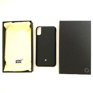 【新品】モンブラン iPhoneXSケース サルトリアル ブラック