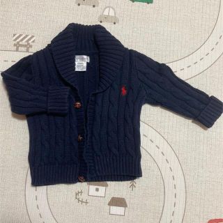 ラルフローレン(Ralph Lauren)のラルフローレン　ベビー　ニットカーディガン(カーディガン/ボレロ)