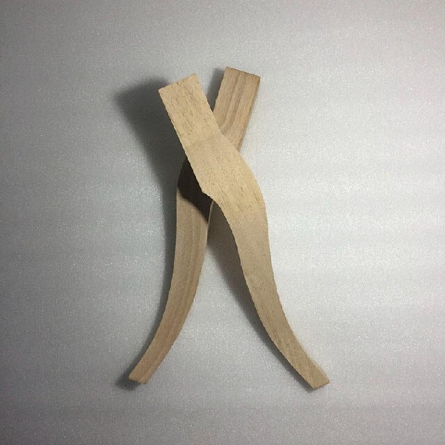 各種パーツ【4本セット】猫脚 家具 装飾 テーブル 椅子 脚 DIY 木材