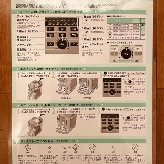 DeLonghi(デロンギ)の【中古】デロンギ Delonghi マグニフィカS エスプレッソマシン スマホ/家電/カメラの調理家電(エスプレッソマシン)の商品写真