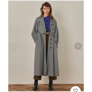 ユナイテッドアローズ(UNITED ARROWS)のUNITED TOKYO  マルチウェイトレンチコートチェック　4way(ロングコート)