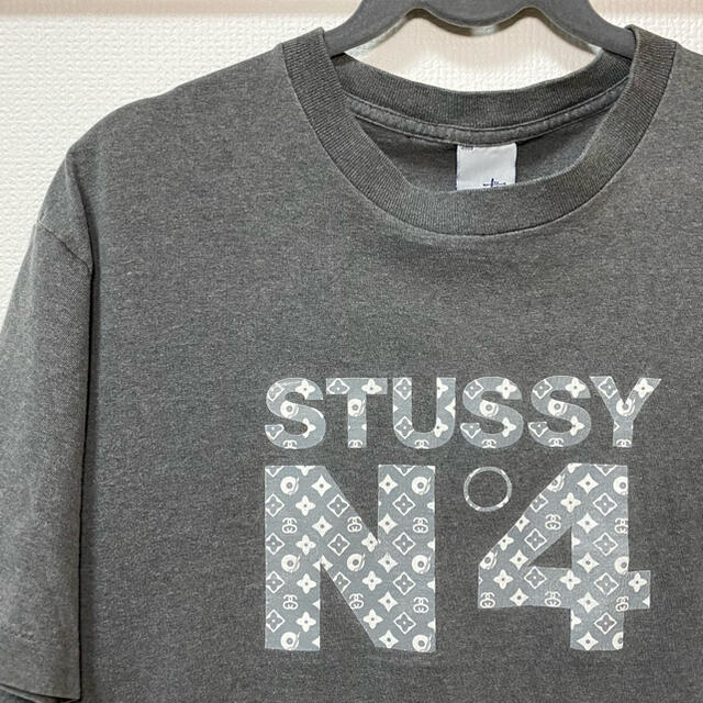 USA製 銀タグ old stussy モノグラムプリントTシャツ