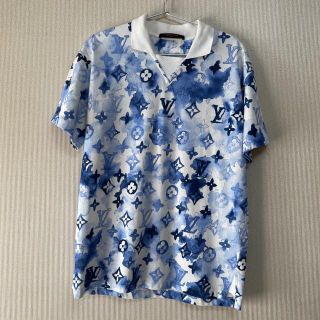 ルイヴィトン(LOUIS VUITTON)のルイヴィトン　 ポロシャツ　ウォーターカラー　XS(Tシャツ/カットソー(半袖/袖なし))