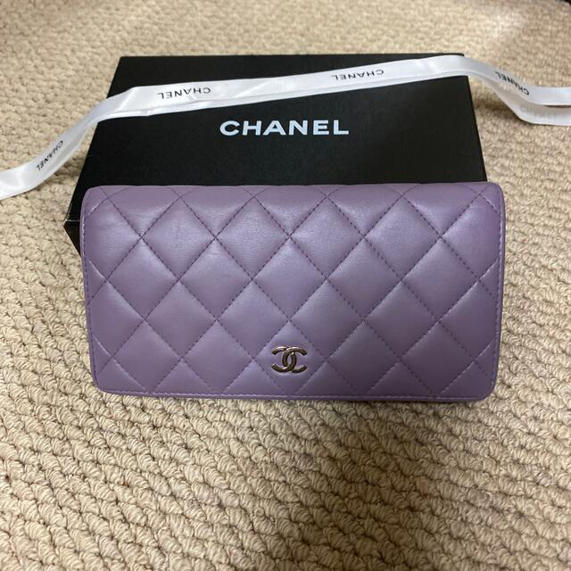 CHANEL(シャネル)の週末値下げ！美品！CHANEL 長財布 レディースのファッション小物(財布)の商品写真