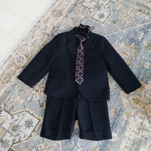 子供　スーツセット　＋　babyGAP　PEANUTSジャケット キッズ/ベビー/マタニティのキッズ服男の子用(90cm~)(ドレス/フォーマル)の商品写真