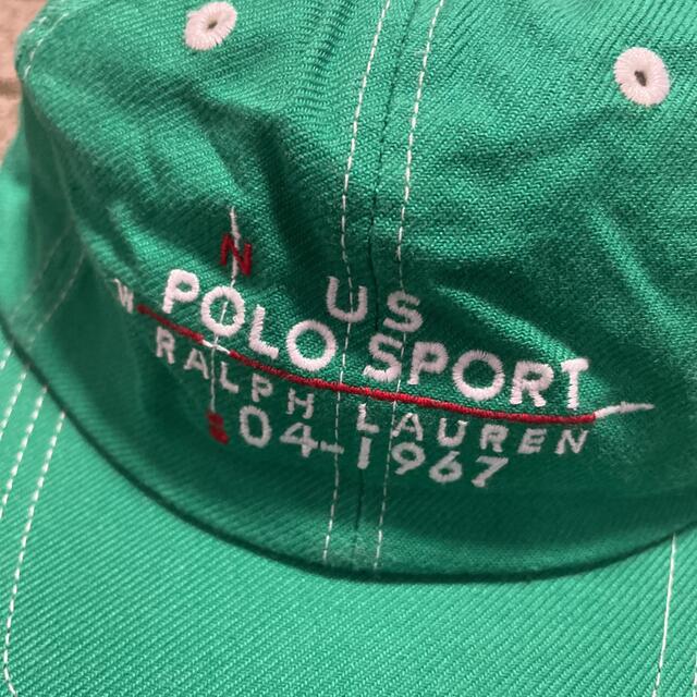 POLO RALPH LAUREN(ポロラルフローレン)の90s ラルフローレン　POLO SPORT キャップ　vintage メンズの帽子(キャップ)の商品写真