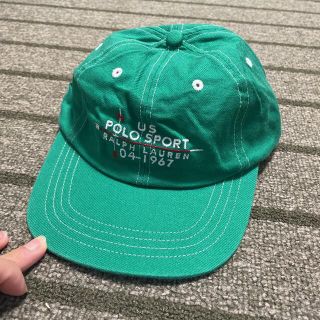 ポロラルフローレン(POLO RALPH LAUREN)の90s ラルフローレン　POLO SPORT キャップ　vintage(キャップ)