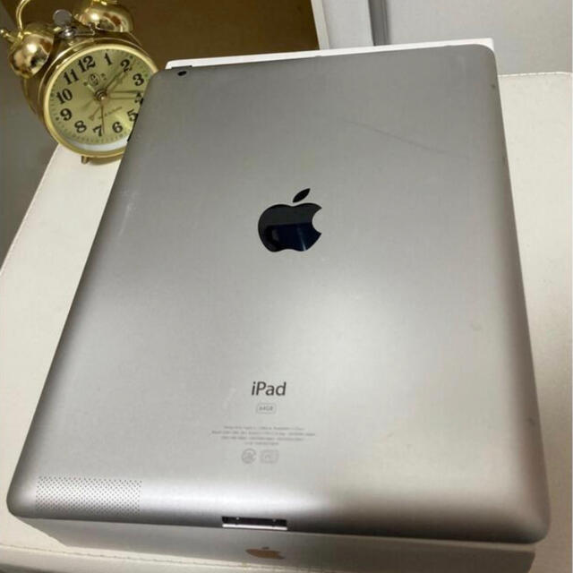 iPad(アイパッド)の完動品　iPad2 大容量64GB  WiFiモデル　アイパッド　第2世代 スマホ/家電/カメラのPC/タブレット(タブレット)の商品写真
