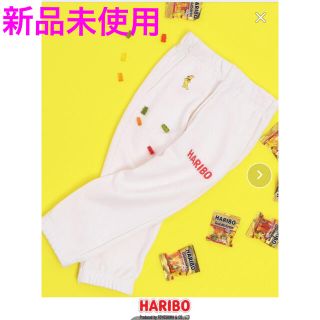 コーエン(coen)の【coen キッズ】HARIBO(ハリボー)別注プリント裏毛スウェットパンツ(パンツ/スパッツ)