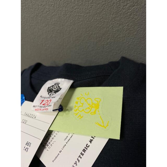 HYSTERIC MINI(ヒステリックミニ)の新品 ヒステリックグラマー ヒスミニ 子供 Tシャツ 120 キッズ/ベビー/マタニティのキッズ服男の子用(90cm~)(Tシャツ/カットソー)の商品写真